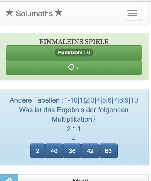 Dieses einfache und effektive Spiel ermöglicht es Kindern, die Einmaleins zu lernen. Tabelle der 4.