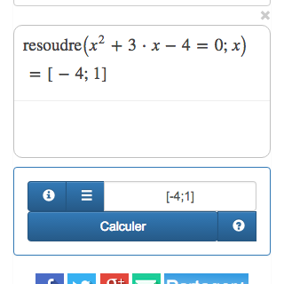 Calculatrice en ligne