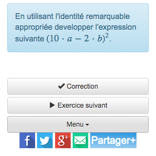 Exercices corrigés de mathématiques en ligne, solumaths