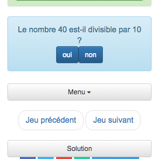 Ce jeu de math permet aux enfants d'apprendre à reconnaitre si un nombre est divisible par 2, 3, 4, 5, 9, 10, 25, 100.